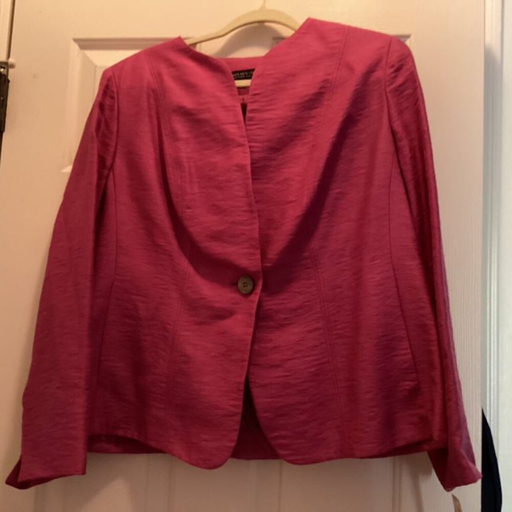 Jones New York Pink Jacket NWT Sz. 14W